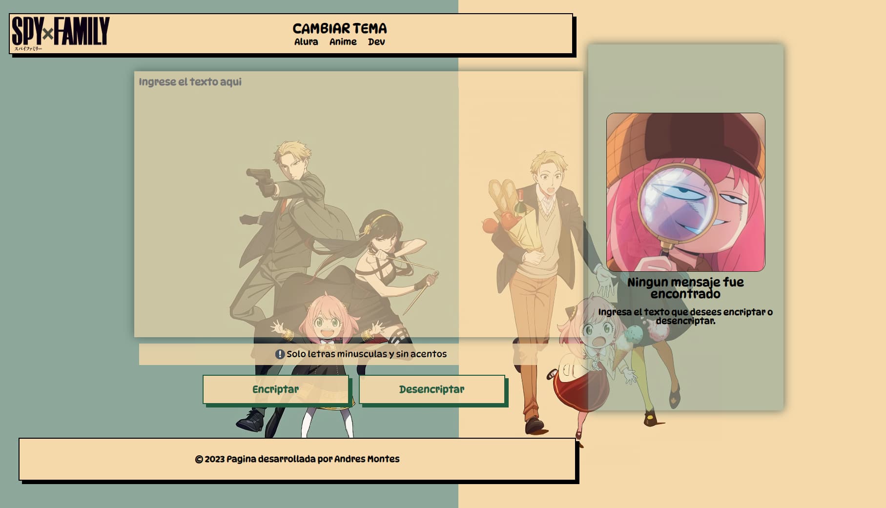 Encriptador de texto